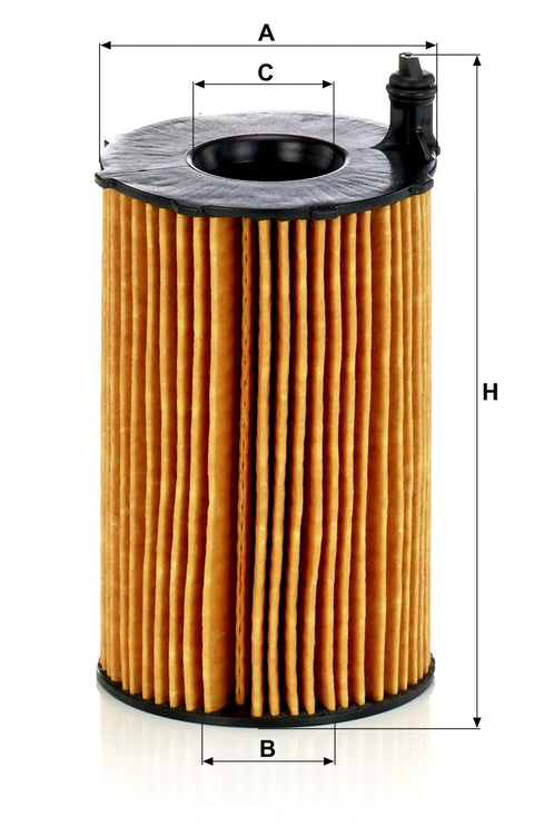 Oil Filter HU 8005Z Cartridge For Audi A6 A7 A8 Q5 And Porsche Cayenne 2013 To 2016 with High Performance European Engine Filtration