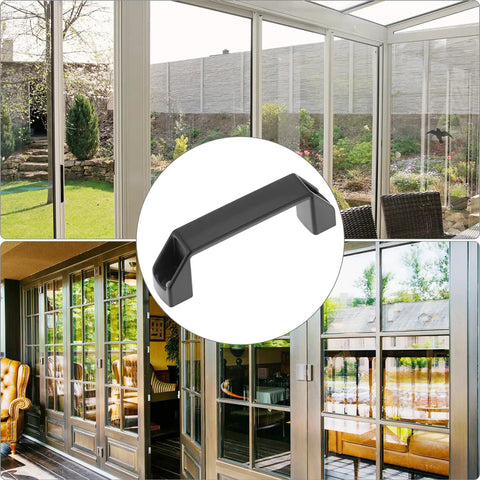 Two Pack 2020 Series Door Handle And Frame Hinges Install Kit For 2020 Aluminum Extrusion Profile 6mm Slot With 90mm Handles