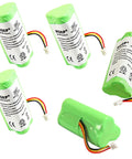 Five Pack Rechargeable Battery For Motorola Symbol LS4278 LI4278 DS6878 Three Point Six Volt 800mAh NiMH Battery Pack For Cordless Barcode Scanners