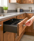 Hand opening drawer with 10 Pack Zinc Alloy Twig Branch Cabinet Knob Set In Silver Decorative Pull Handles For Cabinets