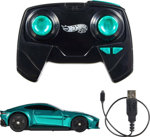 Remote Control Aston Martin Vantage RC Car 1 64 Scale Battery Powered Rad Speed Boost On And Off Track Race Vehicle with controller