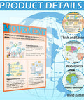 Geography Poster Pack For Classrooms And Home Learning Featuring Five Geography Themes Location, Place, Human Environment Interaction, Movement, And Region Plus A Summary Poster Colorful Social Studies Wall Decor For Middle And High School Students And - Movement theme poster with illustrations and detailed information.