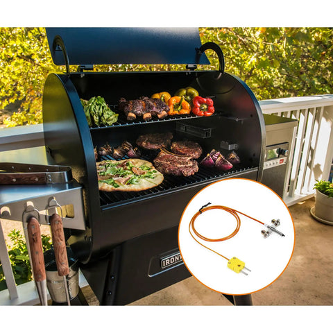 RTD Probe Replacement For Traeger Ironwood 650 885 And Pro Series 575 780 Upgrade Thermocouple Sensor Kit KIT0422 near grill