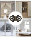 Butterfly Hinges 10 Pack Zinc Alloy for Wooden Boxes and Small Cabinets Thickened Retro Miniature Furniture Hardware