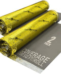 Real Deal Floor Underlayment With No Sweat Moisture Barrier Delivers two massive rolls, 3mm thick, covering 400 sq ft total.