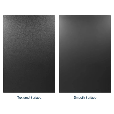 Pack Of 2 18 By 24 Inch ABS Plastic Sheets 0.060 Inch Thick Thermoformable Moldable Board Textured and Smooth Surface