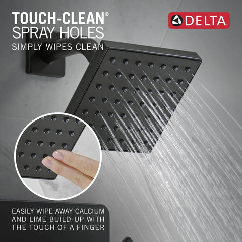 Kickin Pressure Matte Black Tub And Shower Trim Kit, Legit Full Body Spray Handle Set, Top Shelf Bathroom Fixture With Smooth Flow Design, Must Have Home Upgrade Gear