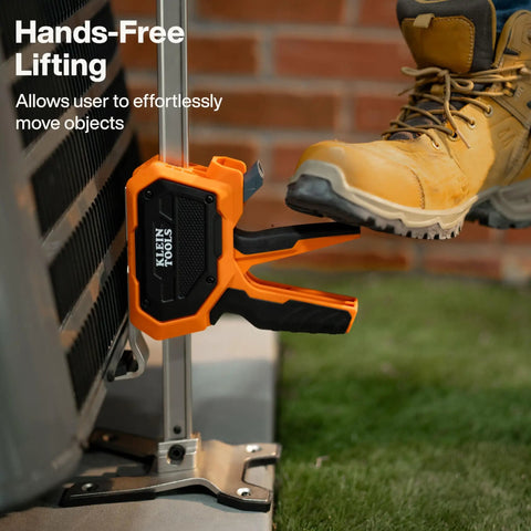 Workhorse Construction Jack for Drywall and Panels, 350 Pound Capacity, 10 Inch Lift Range, hands-free lifting with boot