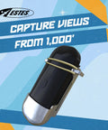 Universal Hd Rocket Camera And Solid Mount For Straight Fire Launch Footage Compact Payload Holder For Model Rocket Kits, sleek black design.