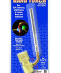 Packaging of Hand Torch With UT5 LP Twister Tip For Small Jobs, Propane or MAP Pro compatible, ideal for soldering projects
