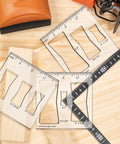 Badass Butterfly Router Template Set For Woodworking Featuring Slick Bowtie Jig Kit With Nine Flexible Inlay Layouts on wood.