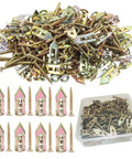Self Drilling Drywall Anchors And Screws Kit 400 Pcs Zinc Plated Steel For Hollow Walls Rust Resistant Easy No Sweat Install