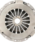 Drop In Clutch And Flywheel Conversion Kit Fits Kia Optima And Sonata Tiburon 2002 Through 2008 With 2.7L V6 Motor pressure plate view from the front.