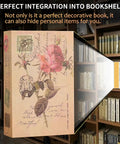 Hidden Book Safe With Combination Lock Vintage Faux Book Safe for Decoration and Secret Storage on bookshelf