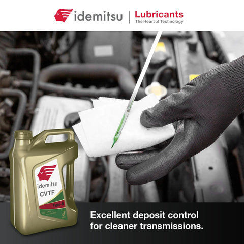CVT Transmission Fluid Type N NS2 5 Quart 2 Pack For Nissan CVT Systems With Superior Anti Wear Protection Optimized For High Torque Applications Tranny Fluid That Keeps Your CVT Running Smooth. bottle and dipstick with green fluid