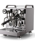 Front view of Mozzafiato FAST V Espresso Machine With Vibratory Pump, Heat Exchanger, PID Temperature Control, Chrome Finish