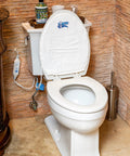 Cozy Elongated Toilet Seat Warmer With Quick HookAndLoop Mount Waterproof Electric Heated Seat Cover For Cold Mornings