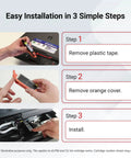 3-step installation guide for XL Four Color Dye Based Ink Value Pack Black Cyan Magenta Yellow For Compatible All In One Printers