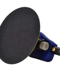 6 Inch Random Orbit Air Sander with Hook and Loop Backing Built In Variable Speed Regulator Pneumatic Sander side view