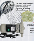 Diaphragm Irrigation Pump With Self Priming For Industrial Use Electric Water Pressure Booster 110V AC 10.6 GPM Flow
