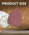 Black And Decker Mouse Sanding Pads Pack With 60 80 120 150 220 Grits, 12 Hole Hook And Loop Detail Sander Pads on wood surface