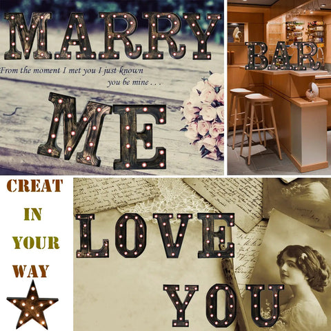 Super Sweet Vintage Industrial Led Marquee Letter A Totally Lit Alphabet Wall Sign For Home Bar Cafe Wedding Birthday Party Decor Battery Powered Rustic Room Accent displayed with love and marriage themes