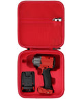 Durable Hard Case For Milwaukee 2767-20 M18 FUEL Half Inch Impact Wrench Case Only, with EVA interior and mesh pocket