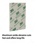 Softback Sanding Sponge 4.5 x 5.5 Inches, 20 Pack, Microfine Grit with flexible foam backing and aluminum oxide abrasive.