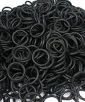 Built Like A Tank 80 Duro Aflas O Rings Bulk Pack Of One Thousand Badass Chemical Resistant Seals For Petroleum Steam Hydraulics Real Heavy Duty Setup in a bulk pile.