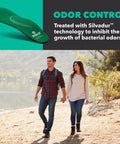 Unisex Athletic Shoe Insoles With Moldable Arch Support And Cushioned Shock Absorption For All Day Joint And Muscle Comfort Green
