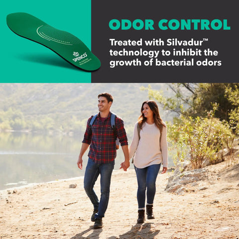 Unisex Athletic Shoe Insoles With Moldable Arch Support And Cushioned Shock Absorption For All Day Joint And Muscle Comfort Green