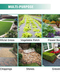 Multi-purpose use of Heavy Duty Weed Barrier Landscape Fabric 5oz Pro Grade Ground Cover for lawns, vegetable patches, and flower beds.