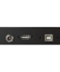 Heavy Duty 8 Port Serial Hub USB To RS232 RS422 RS485 Adapter Rock Solid Industrial DB9 Converter back view with ports
