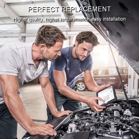 Two mechanics examining car engine for Gt14 Turbo Vacuum Actuator OEM Replacement For Chevy Cruze Sonic Trax Buick Encore 1.4L