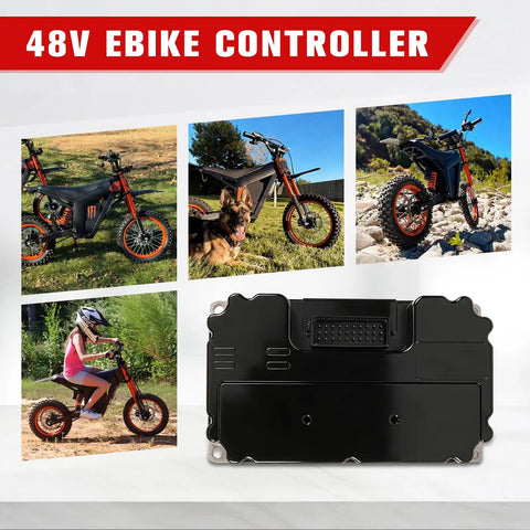 48V Ebike Controller For TUTTIO Soleil 01 With M Button Display, Brushless Electric Dirt Bike Control Module, Direct Replacement Box, Wiring Harness Not Included