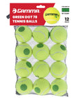 Training Tennis Balls For Kids And Beginners With Orange 60 Dot And Green 78 Dot, Low Compression For Slower Speed And Lower Bounce