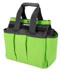 Heavy Duty Garden Tool Bag With 8 Pockets Oxford Gardening Tote Caddy For Tools Not Included Large Capacity 12 By 12 By 6 Inch