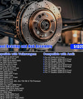 Close-up of Wheel Hub Bearing Assembly 5 Lug With ABS Compatible With Audi A3 Quattro Q3 TT And VW Models 2006 2018.