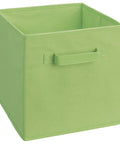 Cubeicals Fabric Drawer Green Fits Cubeicals Organizer Storage Bin Eleven Inch High By Ten And A Quarter Inch Wide By Ten And A Quarter Inch Deep Great For Closet Dresser Playroom And Kid Room Organization With Flexible Color Options