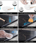 Tile and Fiberglass Tub Repair Kit With Color Matching for seamless porcelain, ceramic, and marble surface repairs step-by-step usage.
