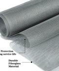 Durable Heavy Duty Fiberglass Window And Screen Door Replacement Mesh 48 By 118 Inches with UV protection and strength
