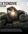 Premium Sealed Wheel Bearing For Atv Utv Sxs 35X64X37Mm on a Polaris Ranger during extensive outdoor testing.
