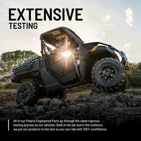 Premium Sealed Wheel Bearing For Atv Utv Sxs 35X64X37Mm on a Polaris Ranger during extensive outdoor testing.