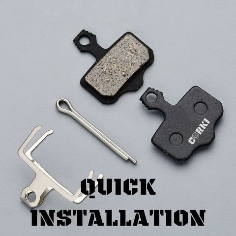 Two Pairs Semi Metallic Disc Brake Pads For Elixir Series Level TL T Mag Compatible With XX X7 X9 XXWC DB1 DB3 DB5 shown