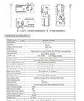Diagram of Automatic Transfer Switch 125 Amp 120 208 Volt 50 60 Hz Four Pole with correct installation details
