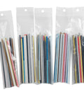 Pro Grade Flexible Sanding Twigs Kit 100 Pcs For Woodworking And Model Making Cushioned Sticks With Mixed Grit Abrasives in packages