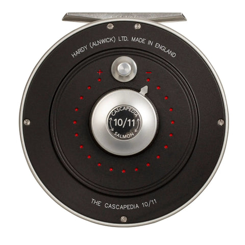 Cascapedia Fly Reel for Freshwater Trout and Two Handed Spey, Classic Clicker Ratchet, S Shaped Handle, Four Size Range, Sick Build from England