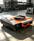 Heavy Duty Electric Mover Remote Controlled Steerable Turntable Platform For Industrial Warehouse Material Handling with 360 turntable.