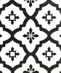 Geometric Black Peel And Stick Floor Tiles 12 By 12 Inches Vinyl Floor Tiles Water Resistant Pack Of 10 Easy Diy Install No Grout Needed Durable Low Luster Finish