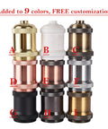 Adjustable Height H Type Track Lighting Pendants color options; 9 varied colors for customizable lighting fixtures